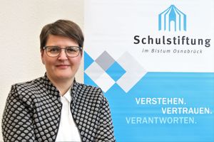Silke Engelmeyer, Sekretariat und Koordination der Fortbildungen der Schulstiftung.